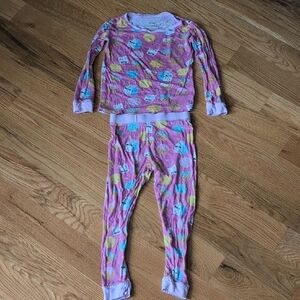 Little Sleepies 3T Milk And Cookies Pajama Set